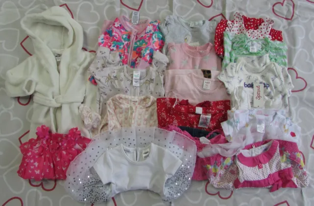 Bulk Lot Baby Girls size 00 Bonds, Country Road, Jack & Milly H+M