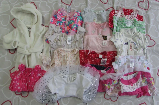 Bulk Lot Baby Girls size 00 Bonds, Country Road, Jack & Milly H+M