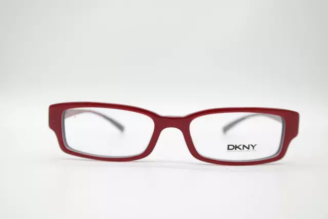 DKNY DY 4554 3273 Rouge Blanc Cuivre Ovale Lunettes Monture Lunettes Neuf