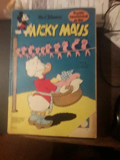 Micky Maus Heft 28 vom 11. Juli 1964 (Mit Sammelbild und Gutschein!) Z 2-