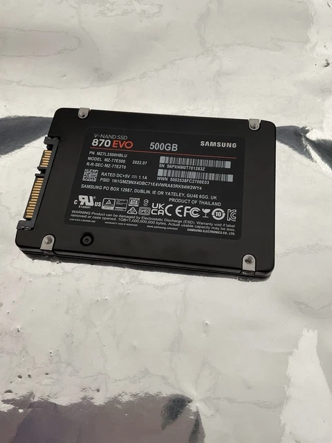 Solid State Samsung 870 Pro 512gb Hard Drive Ssd 860 Pro 2tb