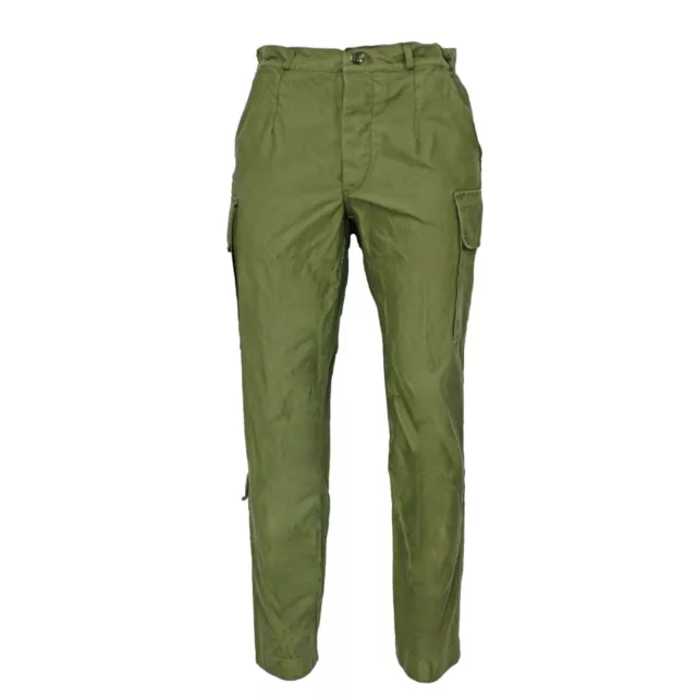 Army Trouser Original Dutch Vintage Surplus Durable Cargo Work Pant Olive Green 2