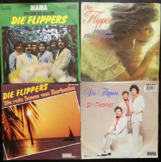 Die Flippers   7"     4 x Die Flippers     Schlager  Paket Nr.6