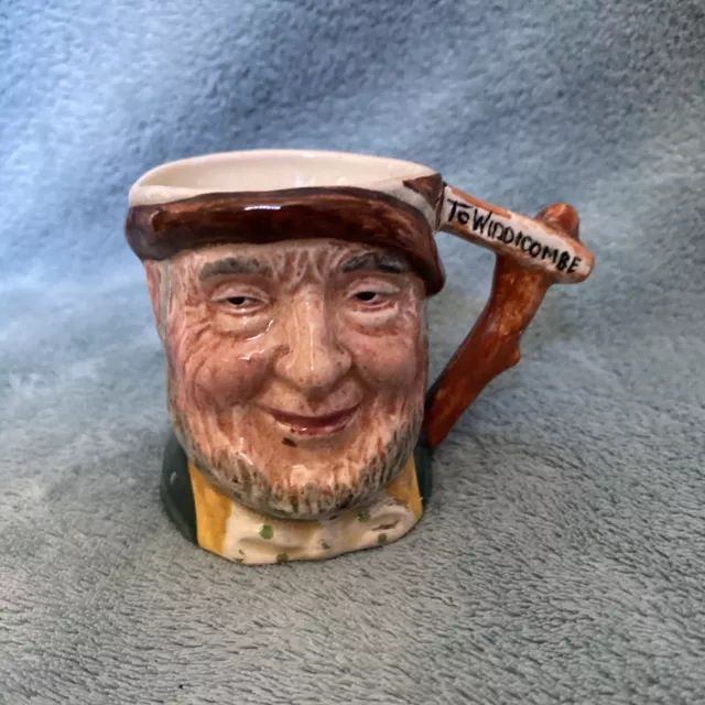 Vintage SANDLAND Miniature Character Jug - UNCLE TOM COBLEIGH Widecombe Fair