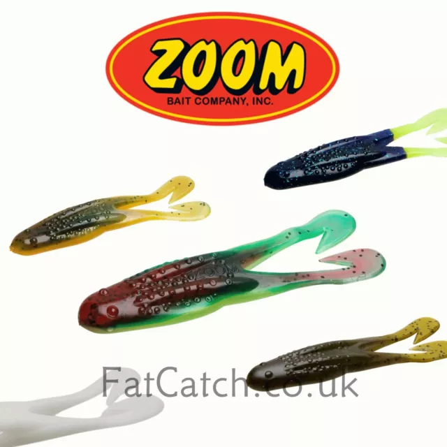 ZOOM HORNY TOAD Softbait 4.25 Frog Lure Pike Perch Fishing $7.07