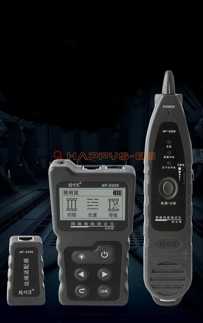 Noyafa tester cavi con Poe filo multifunzione tracker rete NF-8209
