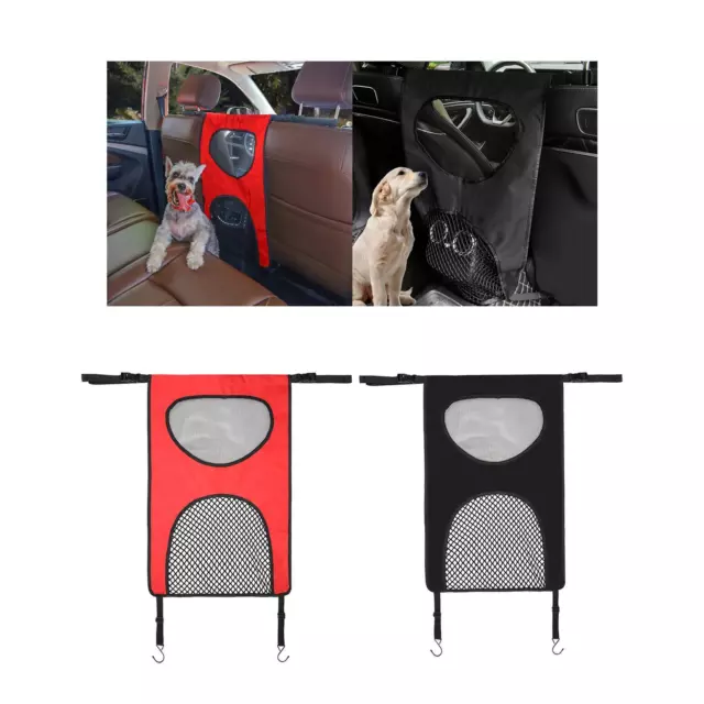 Barrière de filet de voiture pour chien avec maille robuste pour voitures