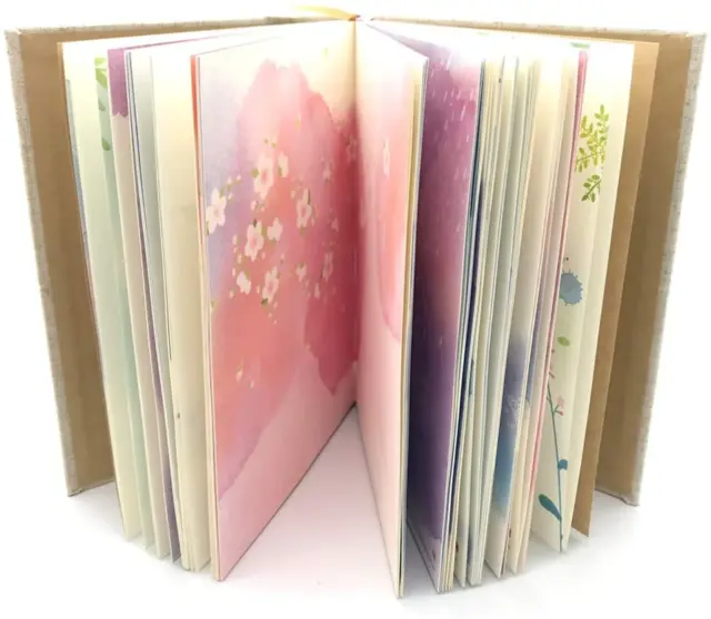 Siixu Colorful Blank Notebook, Unlined Journals to Write in for Women and Girls