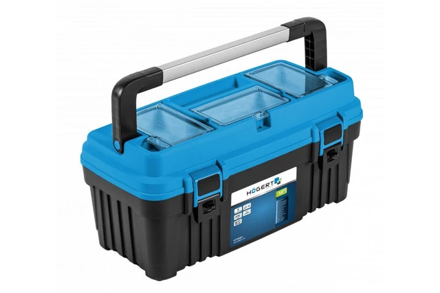 Högert Technik - Boite à Outils HT7G502, Outils Bricolage, Boîte à Outils avec une Capacité de
