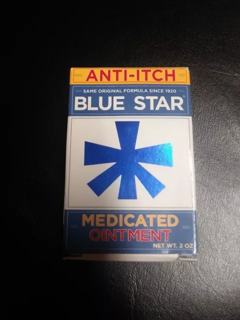 Blue~ Star Ointment For Itching!! - 2 Oz