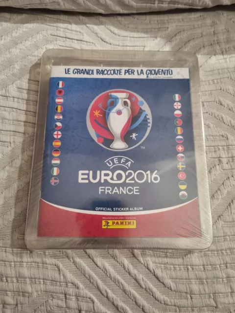 PANINI UEFA EURO 2016 Empty Album + Complete Set - Mint Factory Sealed - ITA