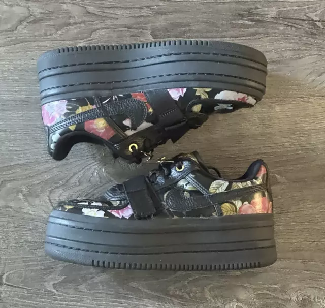 NIKE VANDAL 2K LX Black Floral Womens Platform Shoes AQ7892 001 Size 8.5 149.00 PicClick
