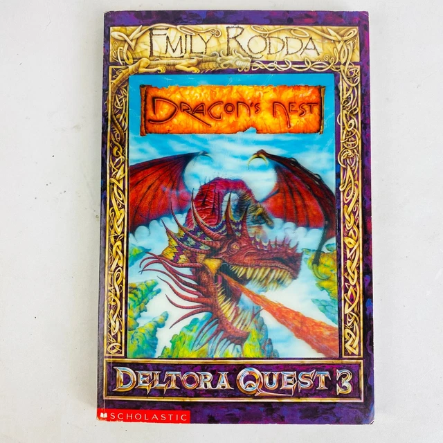 Emily Rodda Texts DRAGON'S NEST DELTORA Quest 3 Emily Rodda #1 3D Cover 2004 PB *Tracked ...