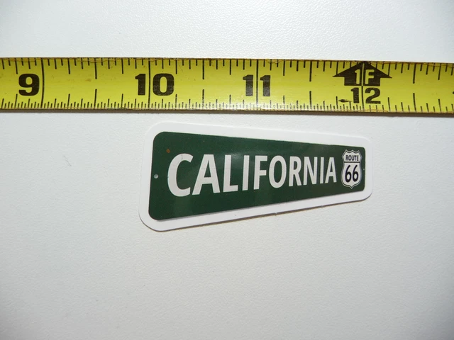 California Route 66 Decal Sticker Pride State