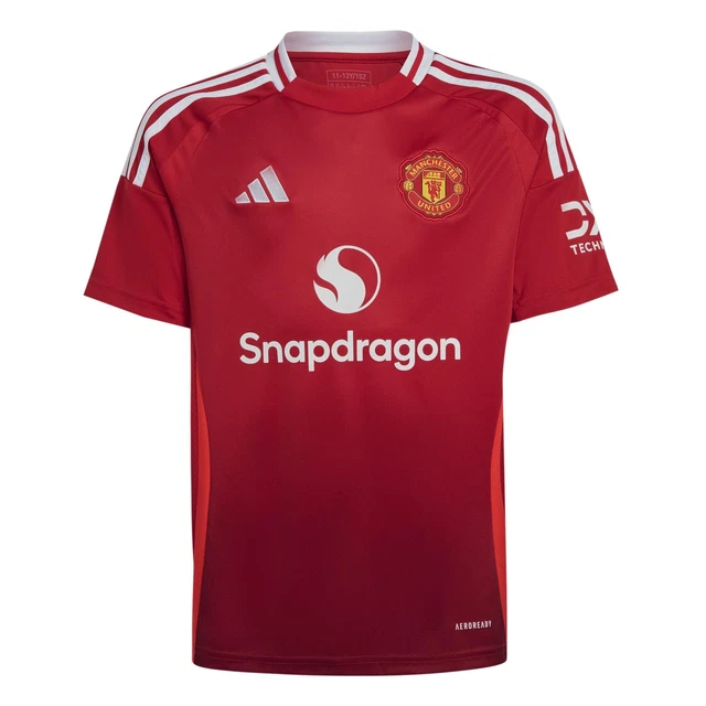 Maillot Manchester United Umbro Rouge – Taille Enfant 12-13 Ans – état D'occasion