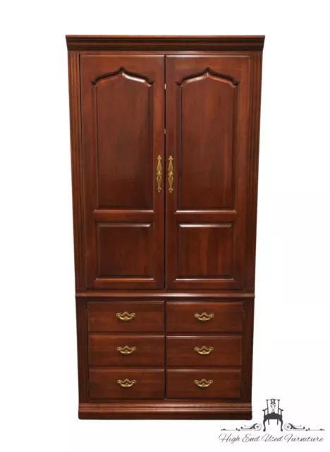 THOMASVILLE FURNITURE Collector's Cherry Traditional Style 38" Media Armoire ... THOMASVILLE FURNITURE Collector's Cherry Traditional Style 38" Media Armoire ...