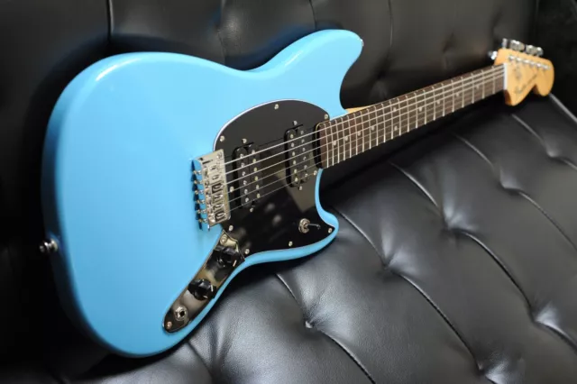 Modified Squier By Fender Sonic Mustang HH, Laurel, California Blue