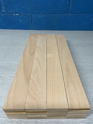 Natural Wood Oak TImber Offcuts Hardwood 20 Pieces 58mm X 10mm X 400mm long 