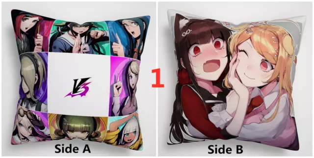 Danganronpa V3 Killing Harmony Front Babylonia Two Sides Pillow Cushion Case 3