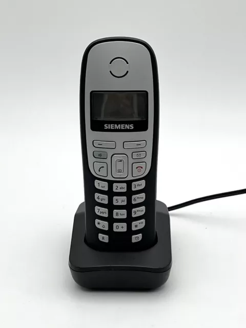 Siemens Gigaset Telefon A16 A26 Mobilteil mit Ladeschale Charger DECT Festnetz