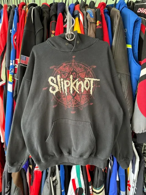 Vintage Slipknot Satan Printed Hoodie Band Rock Men's Size L