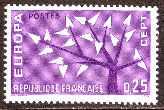 France Timbre N° Y&T 1358 " Europa " Neuf**