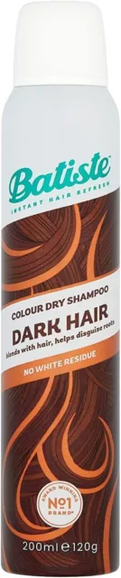 Batiste Dry Shampoo Dark And Deep Brown, 200 ml