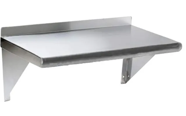 Commercial Stainless Steel Wall Mount Shelf 14 x 54 - NSF