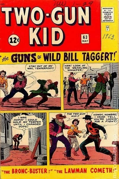 Two-Gun Kid #63 GD/VG 3.0 1963 Stock Image