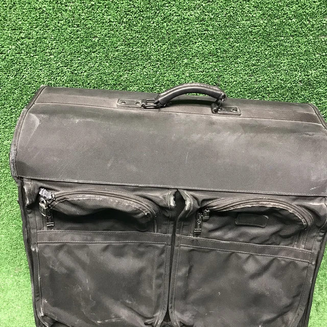 Tumi Alpha Ballistic Black 4 To 6 Suit Xl Garment Bag Wheeled 24" Pull Along Vtg 2