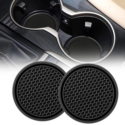 2pcs COPPA Sottobicchieri Antislittamento Auto Sottobicchieri auto portabicchieri auto COPPA antiscivolo 