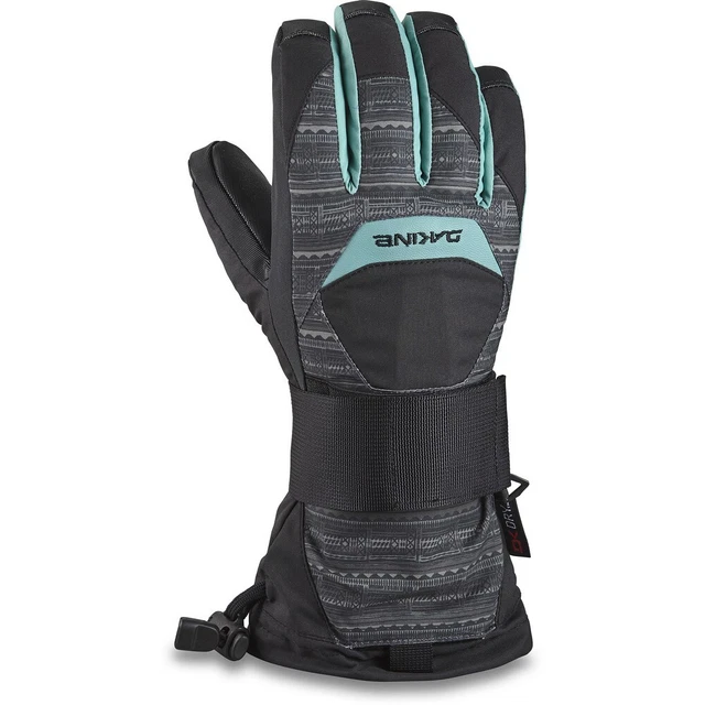 Womens Dakine Wrist Guard Ski Gloves Hoxton
