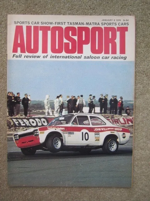 Autosport magazine 8th January 1970