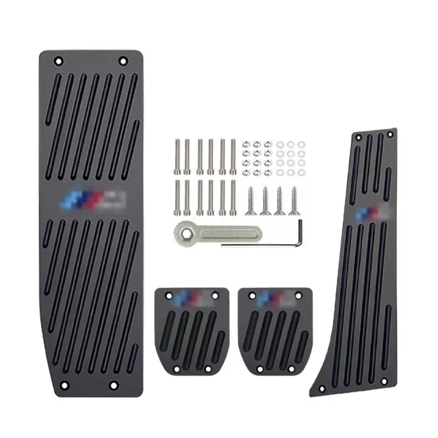 NEU MT Fußstütze Pedale Set Aluminium Für  E36 E46 E87 E90 E91 E92 E93 M3