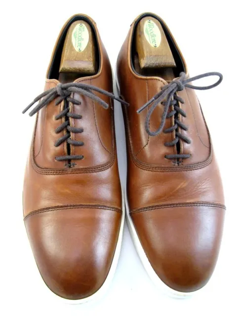 Allen Edmonds "PARK AVENUE" Men's Leather Oxford Dress Sneakers 9.5 D Chili(322N