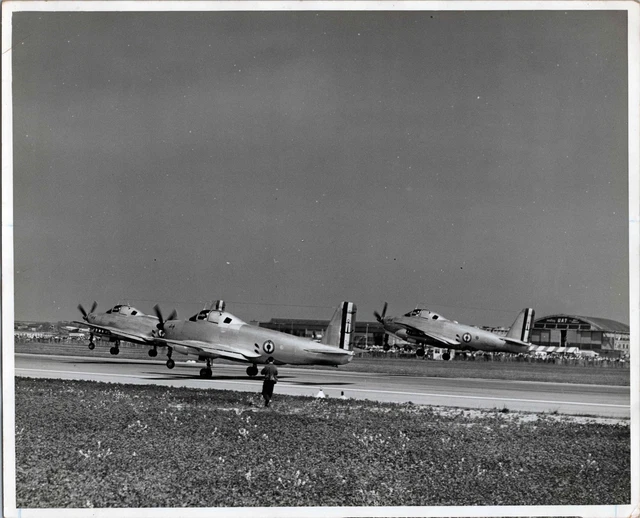 Breguet 1050 Alize Formation Vintage Original Press Photo 4