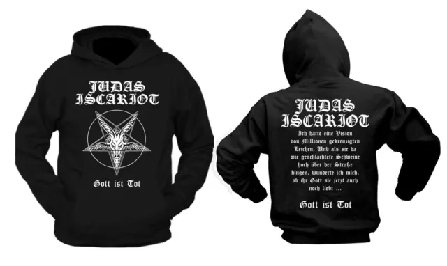 Judas Iscariot - Gott Ist Tot  - HOODIE/SWEATSHIRT,Nachtmystium,Krieg