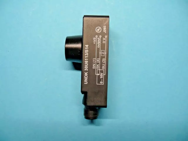 Sensore ad ultrasuoni Baumer mod: UNDK 30U6113/S14 come nuovo