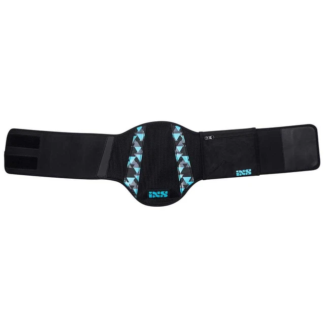 iXS cintura renale donna a forma di nero-turchese 2XL