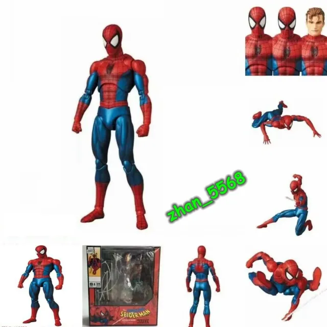Mafex No. 075 Marvel The Amazing Spider-Man Comic Ver. Action Figure New In Box
