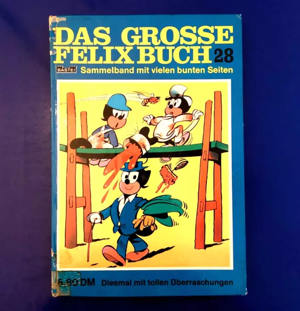 Felix Sammelband Nr 28 DAS GROSSE FELIXBUCH Bastei Verlag mit Beilagen