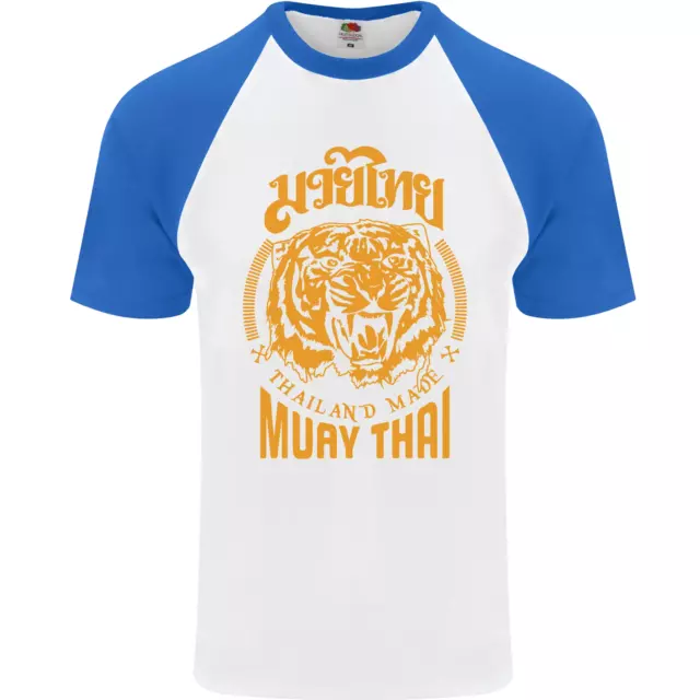 Maglietta da baseball Muay Thai Fighter Warrior MMA arti marziali da uomo S/S 3