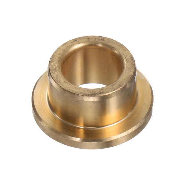 Flange Bearing Sleeve 12mm x 18mm x 12mm Bronze Self-Lubricating Bushings