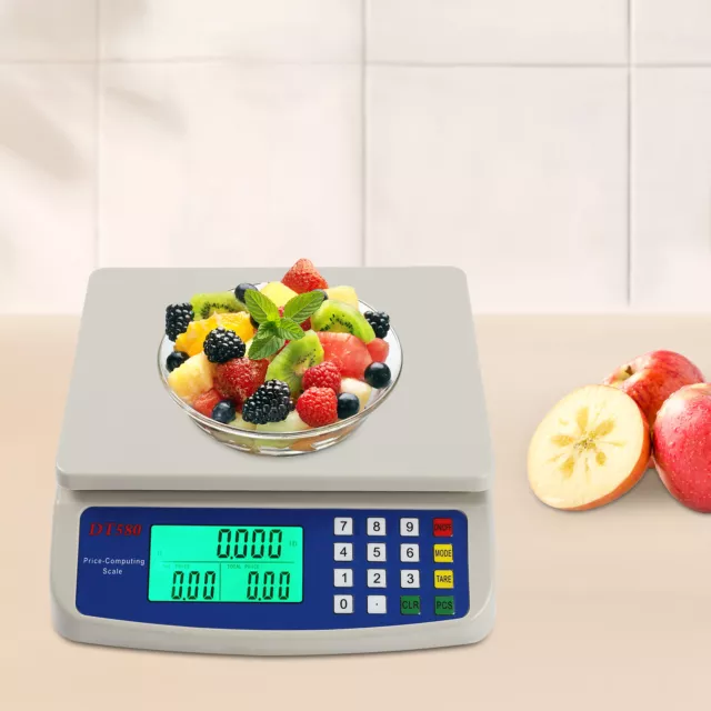 5g - 30kg Digital Kitchen Weighing Scales LCD Digital Precision Scales DT580 UK