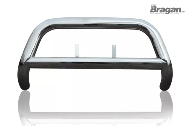 Bull BAR Abar - Ec per Dacia Duster 2010 - 2016 4x4 Anteriore Inox Tubo
