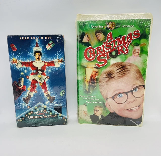 NATIONAL LAMPOONS CHRISTMAS Vacation 1991 VHS & A Christmas Story 1999