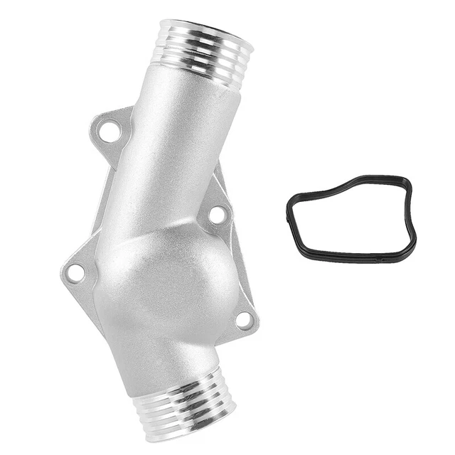 2X(Upgraded Alloggiamento Del Termostato nel Alluminio con Guarnizione per  M37)