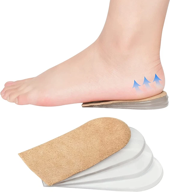 Heel Lifts for Leg Length Discrepancy, 4 Layers - Adjustable Orthopedic Shoe for
