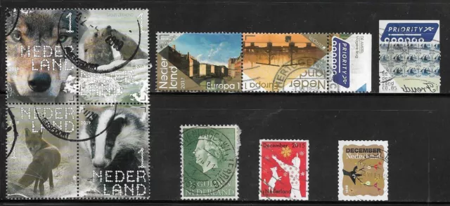 E10] NETHERLANDS Collection Builder/Bank Lot 10 different selected stamps