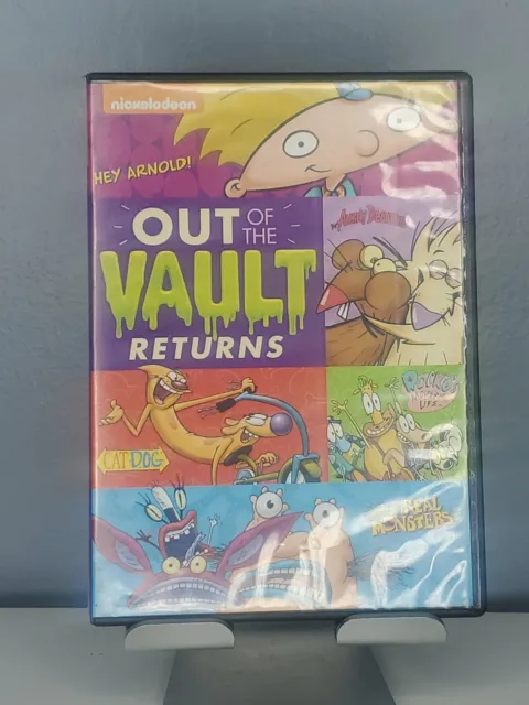 Nickelodeon Out of the Vault Returns (2016, DVD) Hey Arnold Angry Beavers CatDog